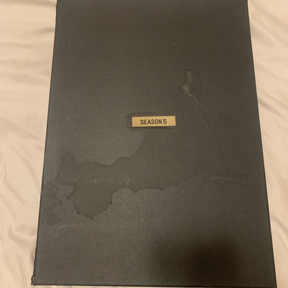 Lace up Yeezy Season 5 Mink Stretch Velvet Boots size 37 - Picture 8 of 9